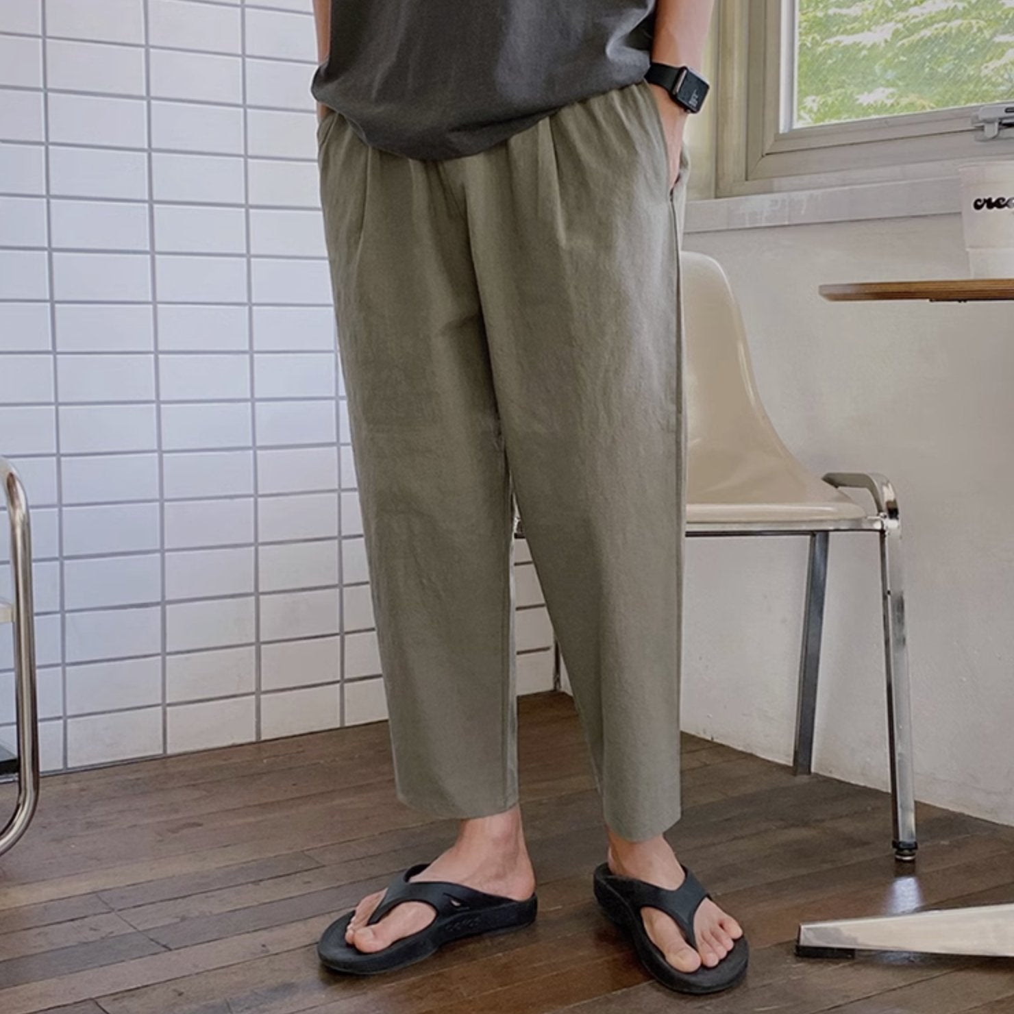 QUARTER PANTS - Aumori