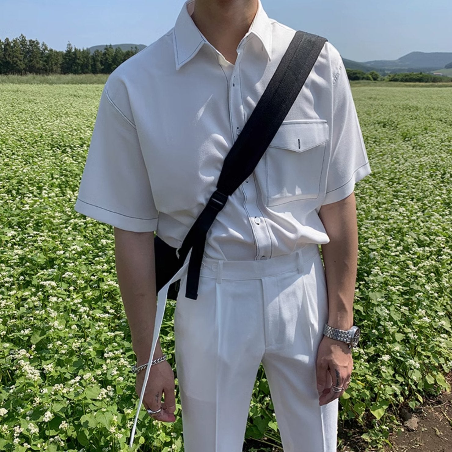 RETRO SHORT SLEEVE SHIRT - Aumori