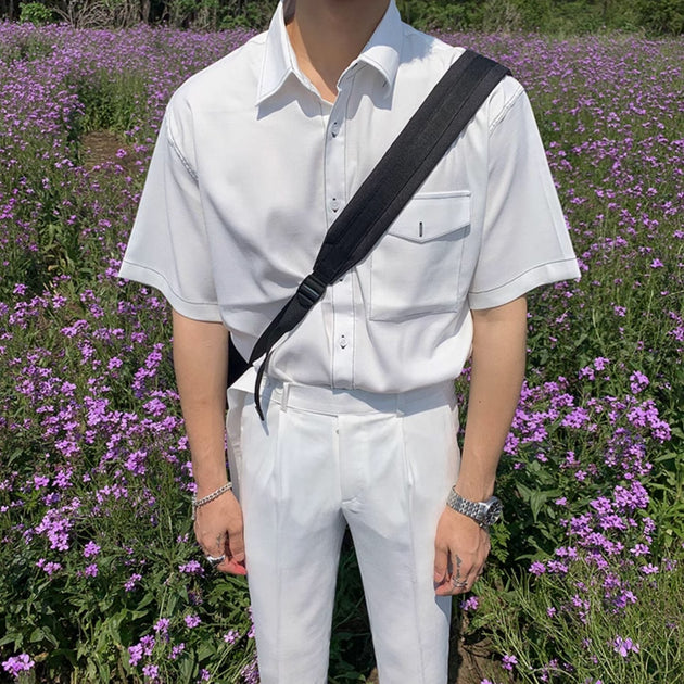 RETRO SHORT SLEEVE SHIRT - Aumori