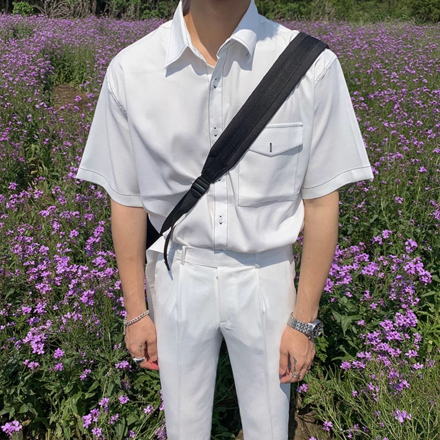 RETRO SHORT SLEEVE SHIRT - Aumori