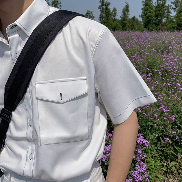 RETRO SHORT SLEEVE SHIRT - Aumori