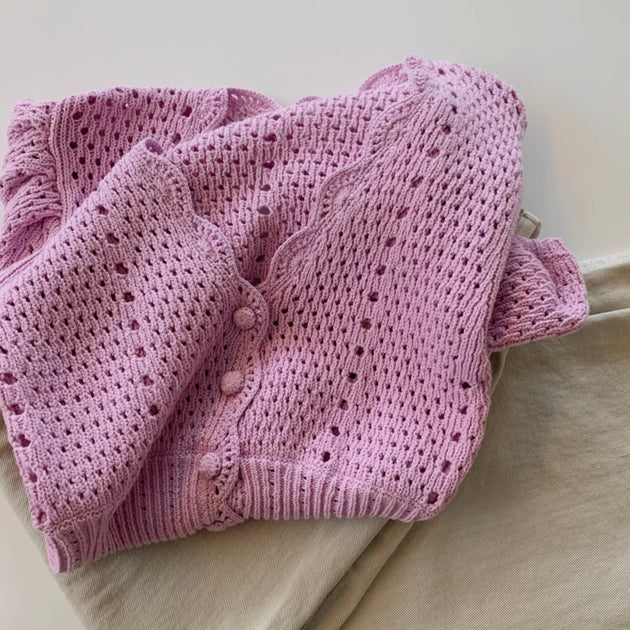 RIBBED PATTERN TOP - Aumori