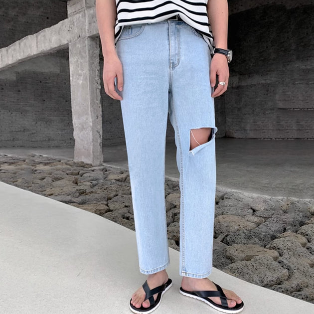 RIPPED JEANS - Aumori