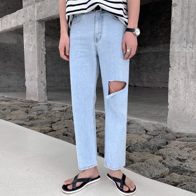 RIPPED JEANS - Aumori