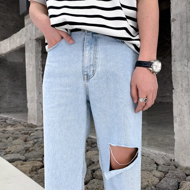 RIPPED JEANS - Aumori