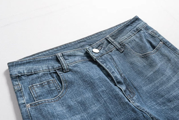 RIPPED SKINNY JEANS - Aumori