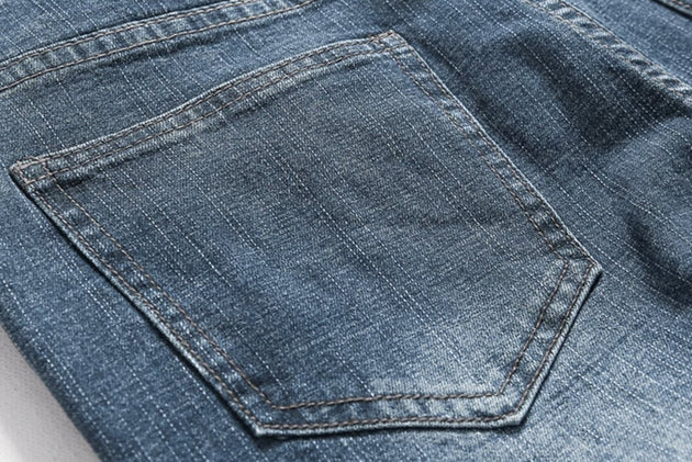 RIPPED SKINNY JEANS - Aumori