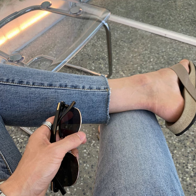 RIPPED SKINNY JEANS - Aumori