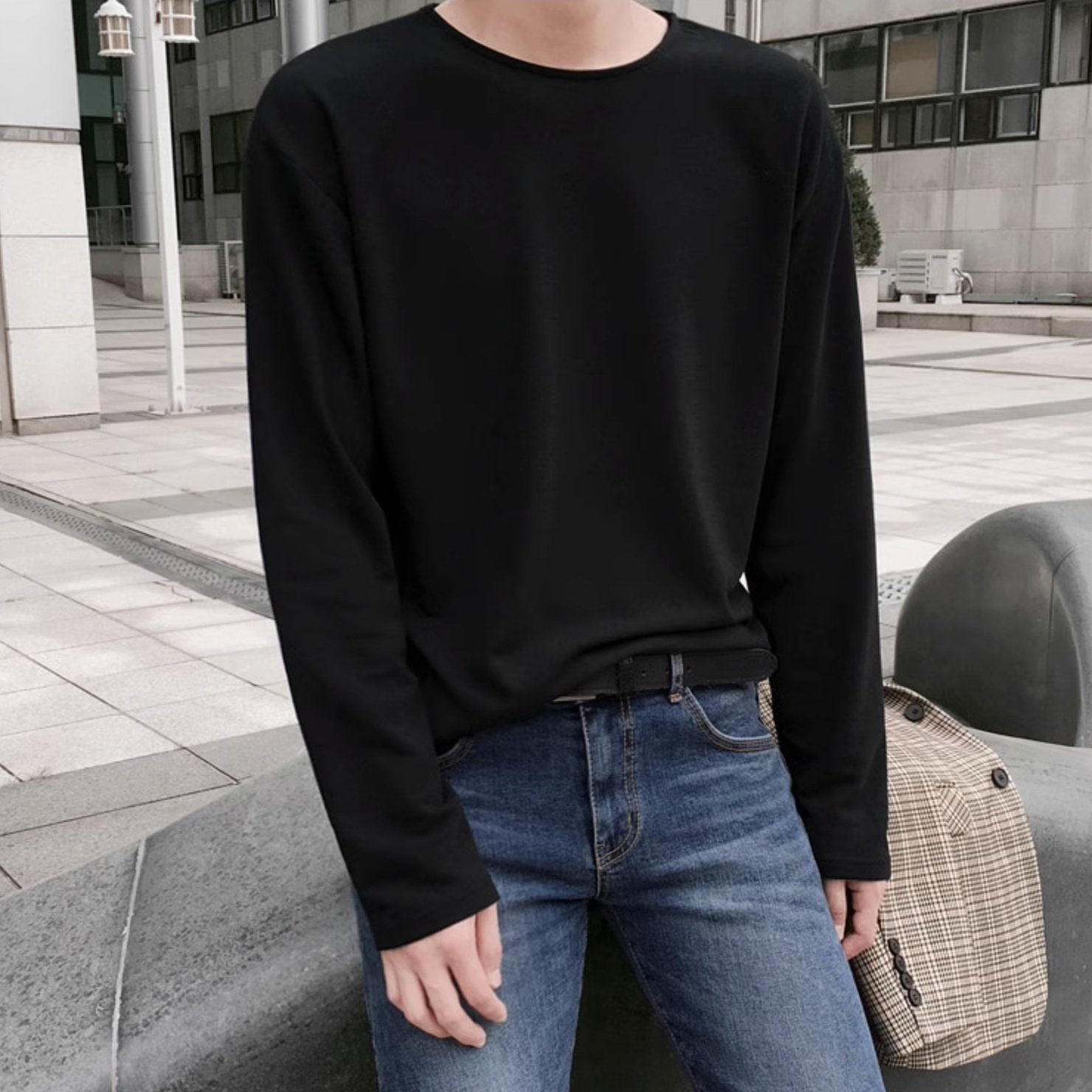 ROUND NECK LONG SLEEVE - Aumori