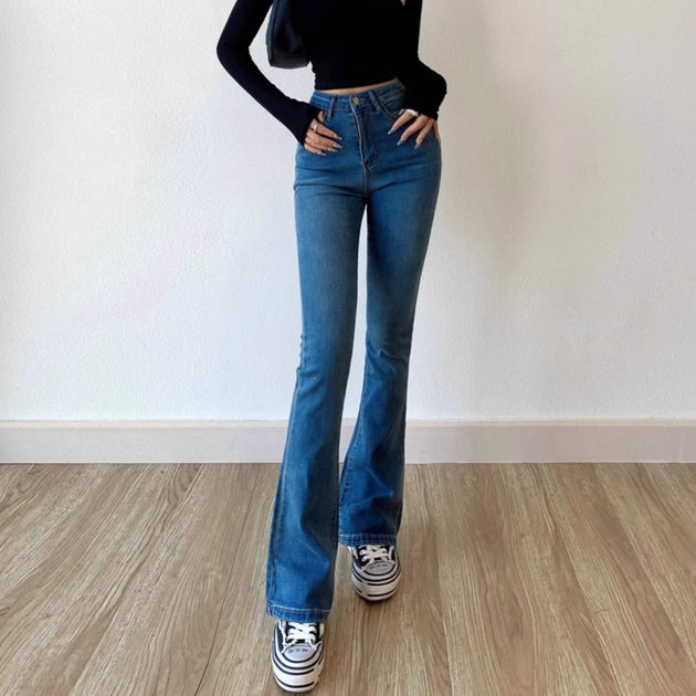 SEMI FLARE JEANS - Aumori