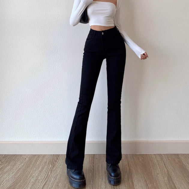 SEMI FLARE JEANS - Aumori