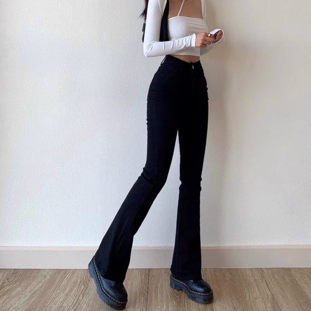 SEMI FLARE JEANS - Aumori
