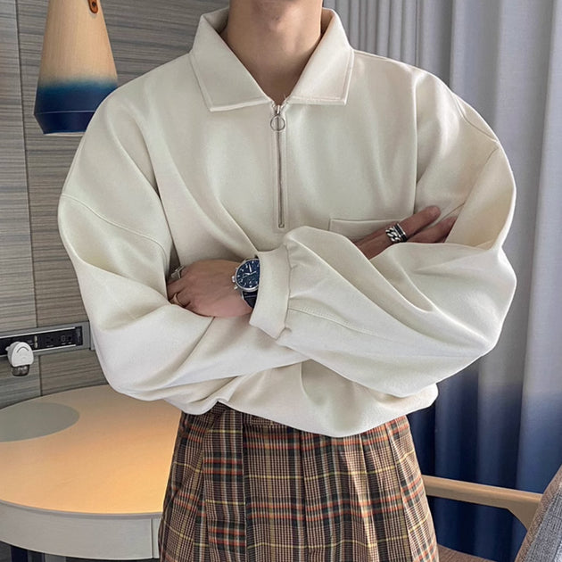 SIDE POCKET PULLOVER - Aumori
