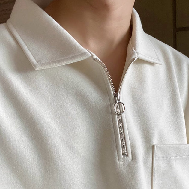 SIDE POCKET PULLOVER - Aumori