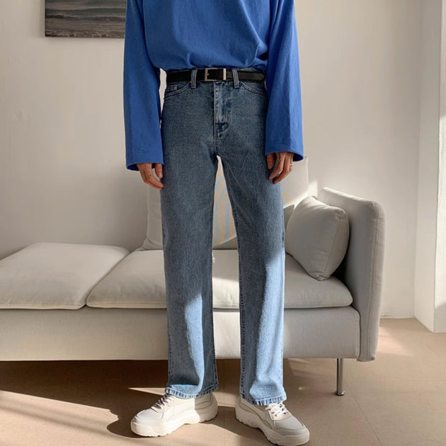 SIDE SPLIT JEANS - Aumori