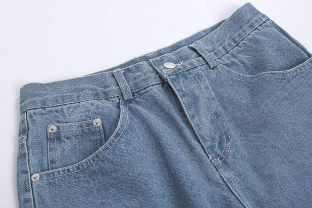 SIDE SPLIT JEANS - Aumori