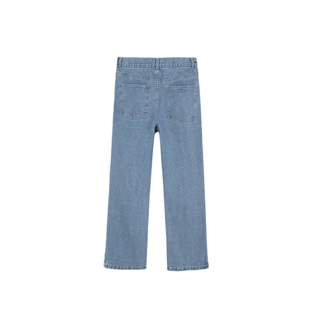 SIDE SPLIT JEANS - Aumori