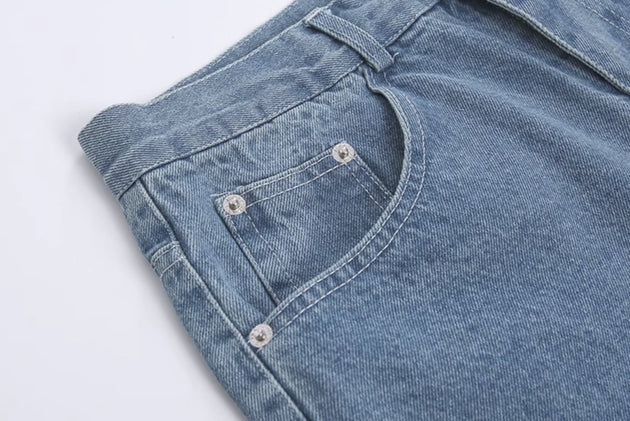 SIDE SPLIT JEANS - Aumori