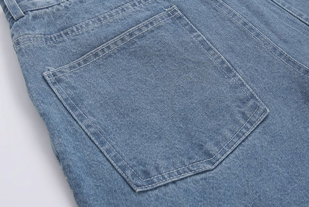 SIDE SPLIT JEANS - Aumori