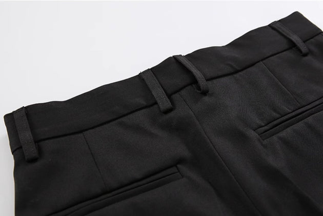 SIDE SPLIT PANTS - Aumori