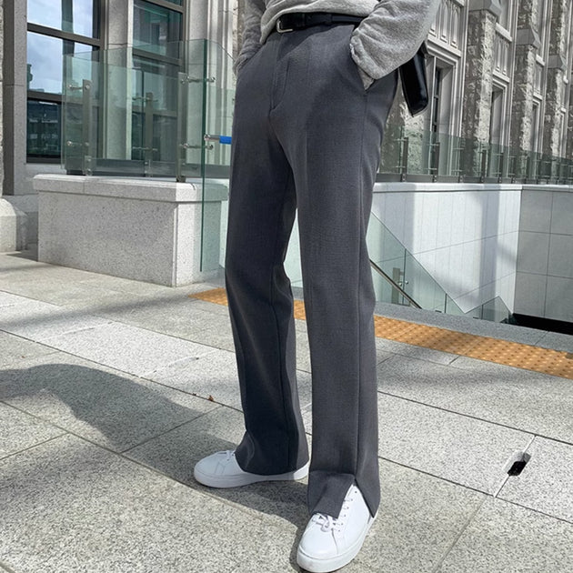 SIDE SPLIT PANTS - Aumori