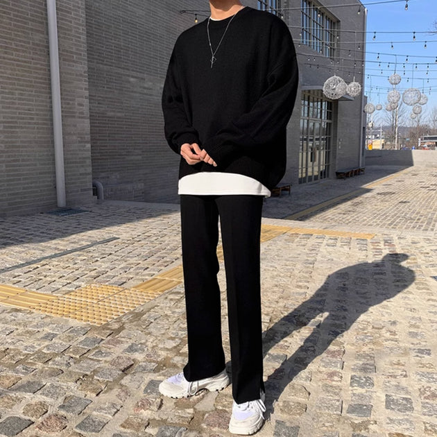 SIDE SPLIT PANTS - Aumori