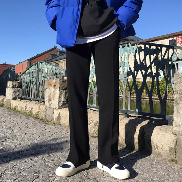 SIDE SPLIT PANTS - Aumori