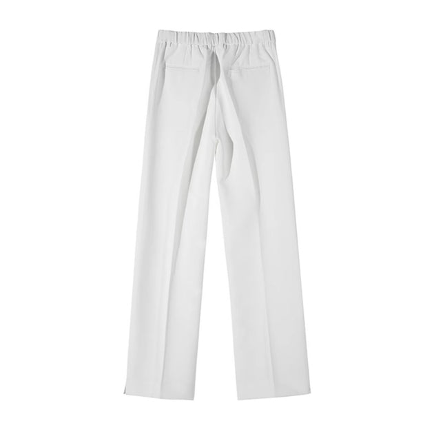 SIDE SPLIT STRAIGHT PANTS - Aumori