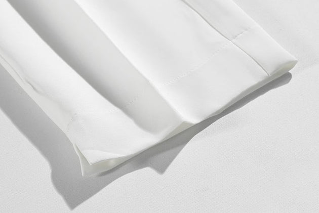 SIDE SPLIT STRAIGHT PANTS - Aumori