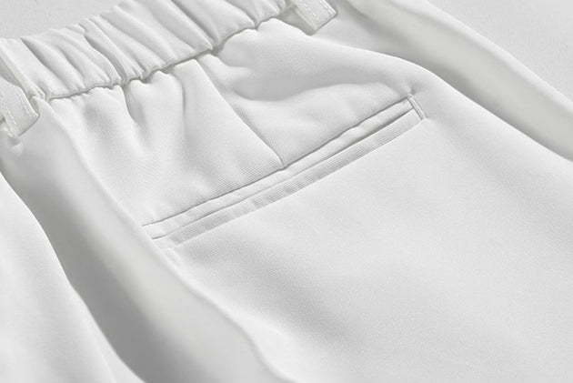 SIDE SPLIT STRAIGHT PANTS - Aumori