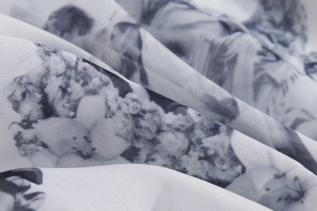 SILK PATTERN SHIRT - Aumori