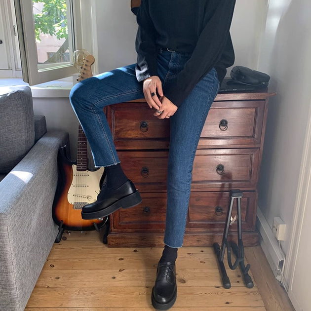 SKINNY ANKLE JEANS - Aumori