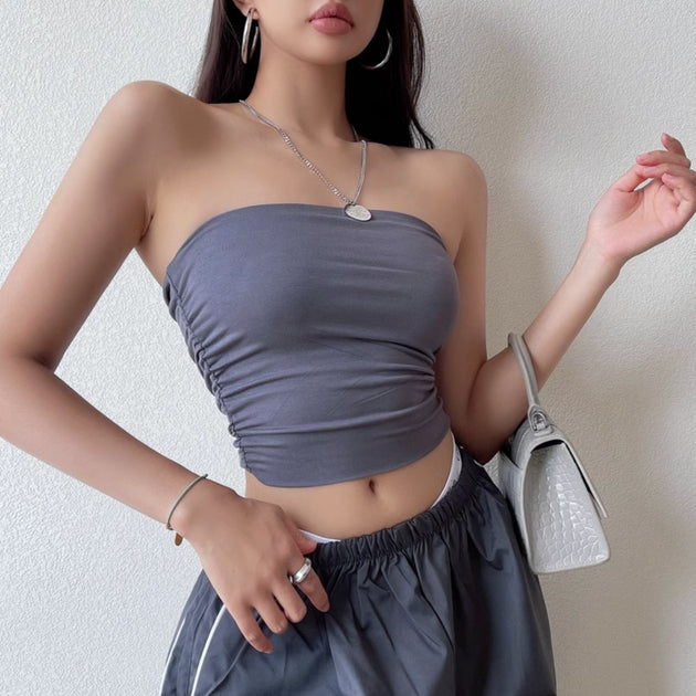 SLEEVELESS OPEN TOP - Aumori