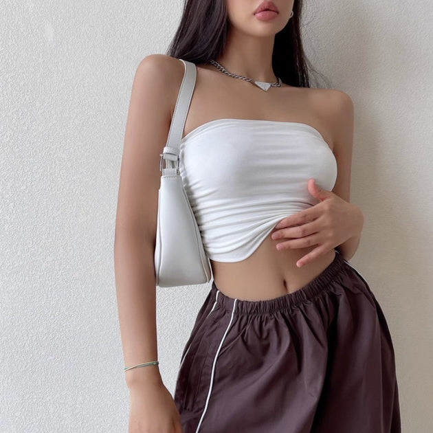 SLEEVELESS OPEN TOP - Aumori