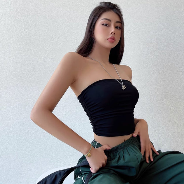 SLEEVELESS OPEN TOP - Aumori