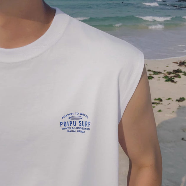 SLEEVELESS SURF T - SHIRT - Aumori