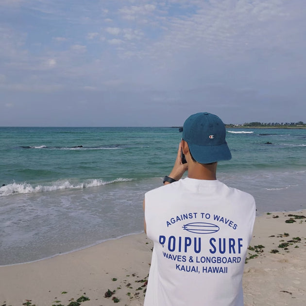 SLEEVELESS SURF T - SHIRT - Aumori