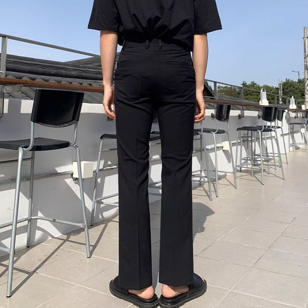 SLIM SPLIT PANTS - Aumori