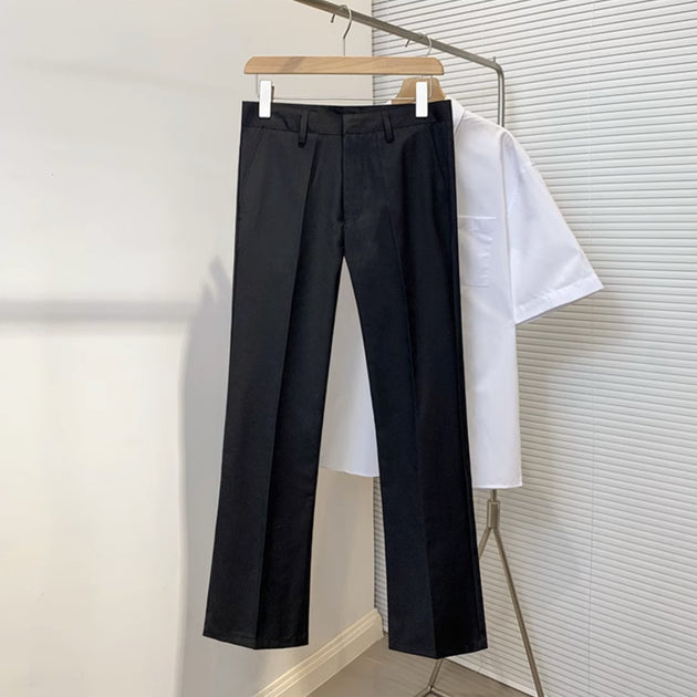 SLIM SPLIT PANTS - Aumori