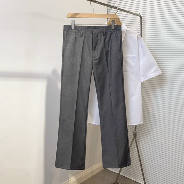 SLIM SPLIT PANTS - Aumori