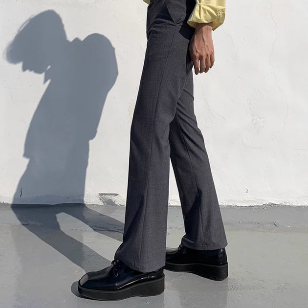 SLIM SPLIT PANTS - Aumori