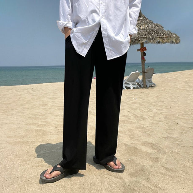 SOFT DRAWSTRING PANTS - Aumori