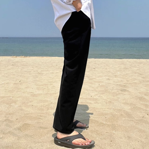 SOFT DRAWSTRING PANTS - Aumori