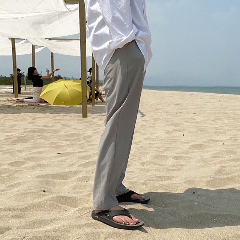 SOFT DRAWSTRING PANTS - Aumori