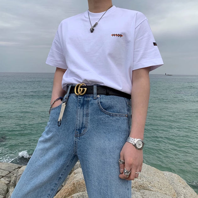 SOFT STRAIGHT JEANS - Aumori