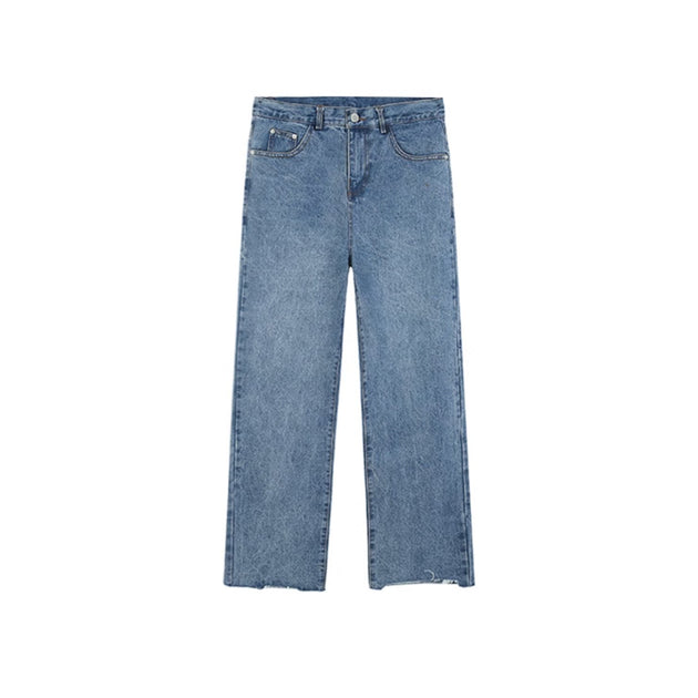 SOFT STRAIGHT JEANS - Aumori