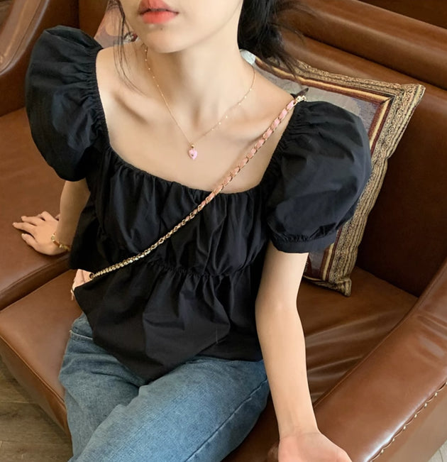 SOLID PUFFY TOP - Aumori