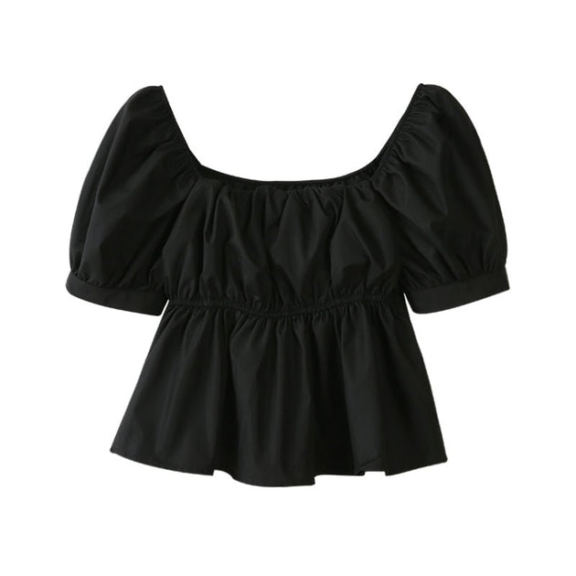 SOLID PUFFY TOP - Aumori
