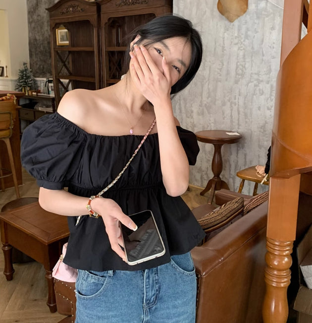SOLID PUFFY TOP - Aumori