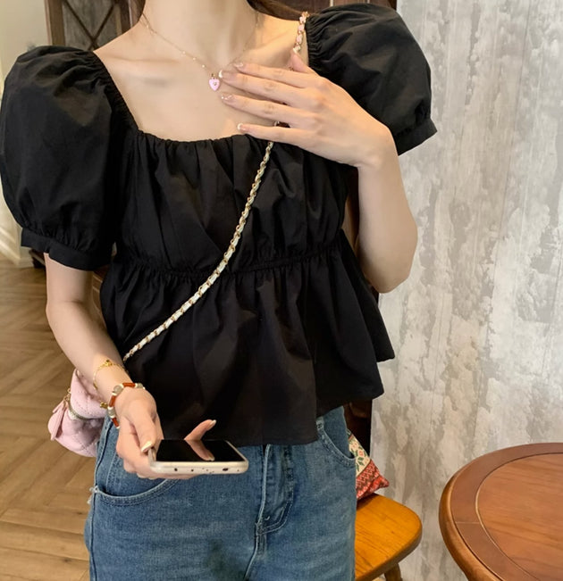 SOLID PUFFY TOP - Aumori